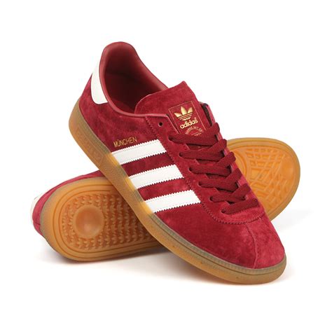 adidas schu rot|adidas munchen red shoes.